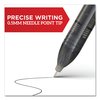Sharpie Professional Design Roller Ball Pen, Stick, Fine 0.5 mm, Red Ink, Black Barrel, PK12 PK 2093226